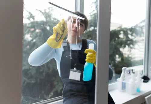 Nettoyage de vitres intérieures et extérieures à Saint-Étienne-de-Vicq